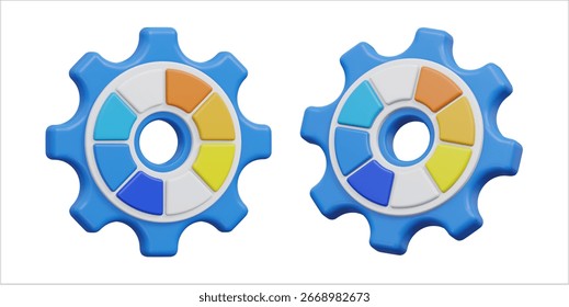 3D Icon for Customization and Theme Settings