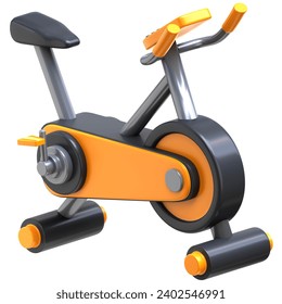 3d icon Exercise Bike, 3d illustration, 3d element, 3d rendering, Graphic Elements, design element. Icon design, interface elements, concept illustration, art, user interface - Powered by Shutterstock