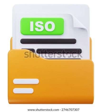 3D Icon ISO Disk Image