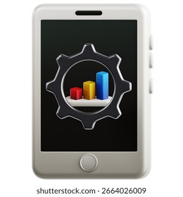 3D Icon of Productivity App. Efficient scheduling and planning icons to organize tasks, manage time, and boost productivity with visually clear, modern design.