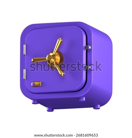 3D ICON OF SAFE BOX