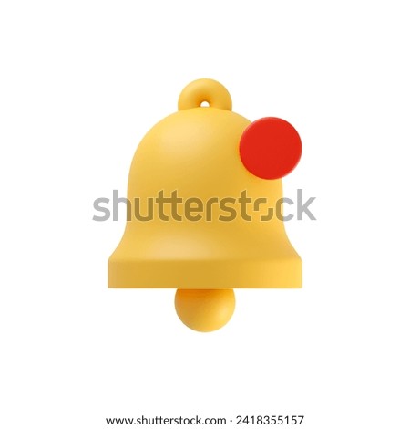 3d icon to send push notifications