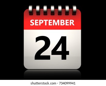 1,195 Calendar 24 September Images, Stock Photos & Vectors | Shutterstock