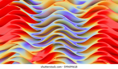 3D illustration abstract background