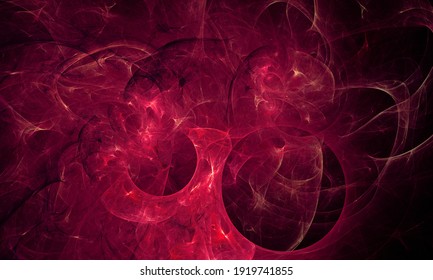 3D Illustration Abstract Digital Background