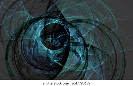 3D illustration Abstract digital background