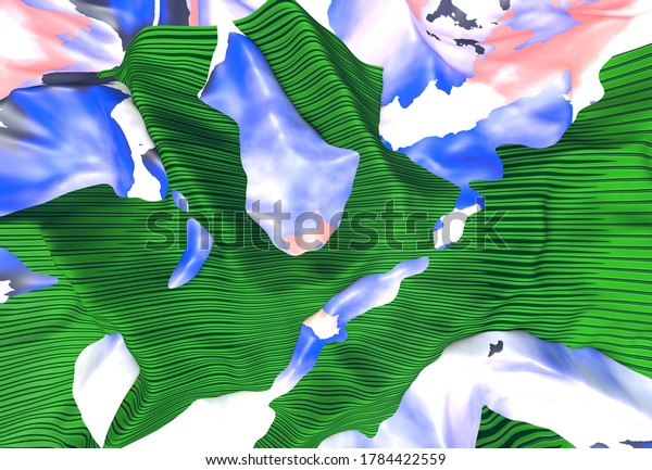 3d illustration
abstract landscape
flow