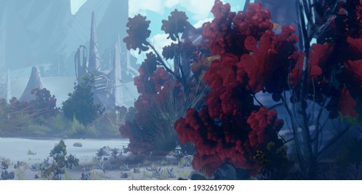 1,037 Alien jungle Stock Illustrations, Images & Vectors | Shutterstock