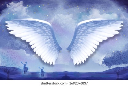 Angel Winged Stock Illustration Shutterstock