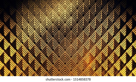 3D illustration Background for advertising and wallpaper in art deco and fashion party scene. 3D rendering in decorative concept. - Powered by Shutterstock