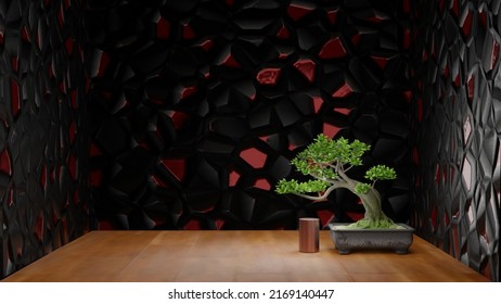 3D Illustration Background And Green Tree And Coin To Represent Finance Wealth Investment Bank Saving Economy On The Floor