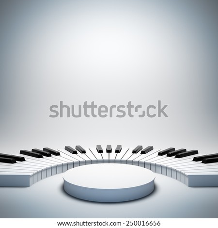 3 d illustration blank template layout white stock illustration