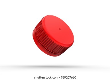 3d Illustration Of Bottle Cap Isolated On White