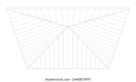 3D illustration building component