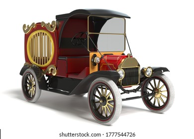 3d Illustration Of A Circus Wagon