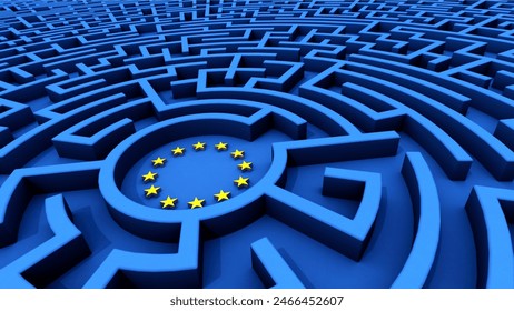 3D illustration, Complexity of the EU