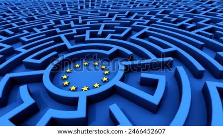 3D illustration, Complexity of the EU