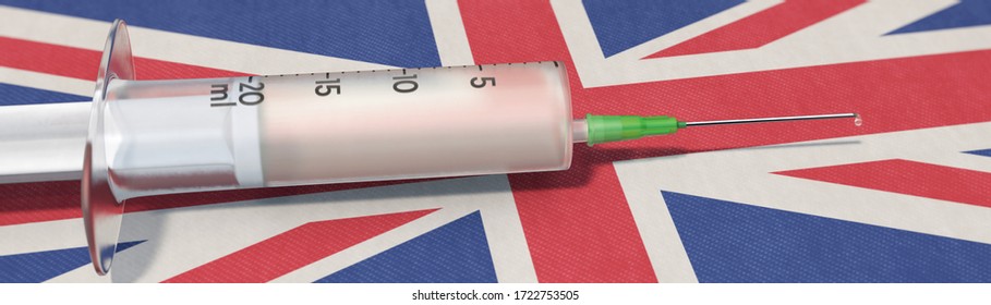 3D Illustration, Compulsory Vaccination In The UK