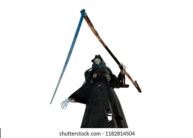 3d Illustration Death Hood Grim Reaper Stock Illustration 1182814504 ...