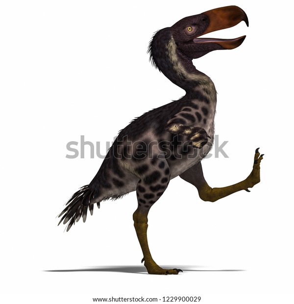 Download 3d Illustration Dinosaur Terror Bird Kelenken Stock ...