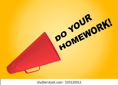 do your homework sound effect