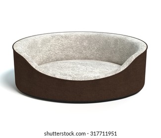 3d Illustration Of A Dog Bed