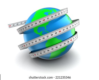 Diameter of earth