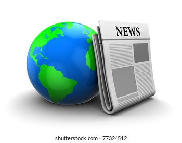 7,407 Newspaper icon 3d Images, Stock Photos & Vectors | Shutterstock