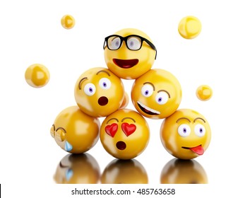 3d Smiley Images Stock Photos Vectors Shutterstock We know that emojis can't express all your feelings, so… meet smileys! https www shutterstock com image illustration 3d illustration emojis icons facial expressions 485763658