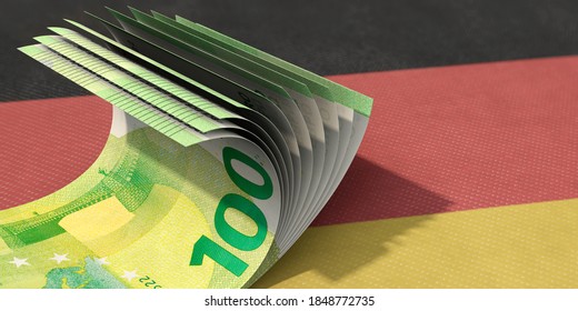 3D Illustration, Financial Aid In Germany