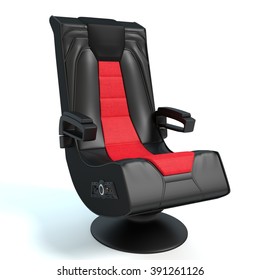 3d Illustration Of A Gaming Chair.