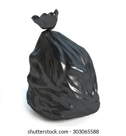 3d Illustration Of A Garbage Bag