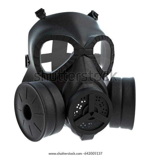 ガスマスクの3dイラスト のイラスト素材