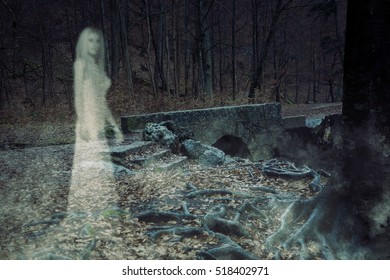 Ghost Woman Images, Stock Photos & Vectors | Shutterstock