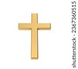 christian cross gold