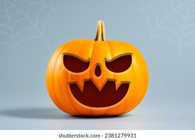 3D illustration of Halloween pumpkin creative - Powered by Shutterstock