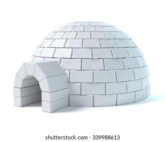 3d Illustration Of An Igloo