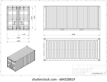 515 Intermodal container Stock Illustrations, Images & Vectors ...