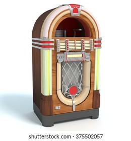 3d Illustration Of A Jukebox