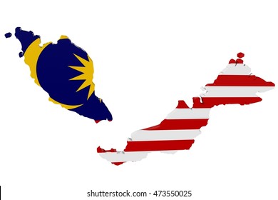 2,587 3d Malaysia Map Images, Stock Photos & Vectors | Shutterstock