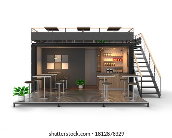 Shipping Container Cafe Images Stock Photos Vectors Shutterstock