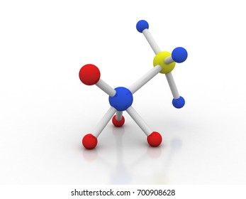 3d Illustration Molecule Model Science Background 스톡 일러스트 700908628 ...