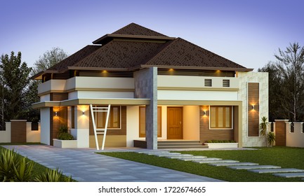 Beautiful Home Exteriors High Res Stock Images Shutterstock