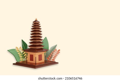 3d Illustration Of Nyepi Bali Silence Day