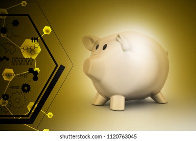 豚の貯金箱 のイラスト素材 画像 ベクター画像 Shutterstock