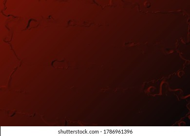 3d illustration of a red textured background, dripping paint