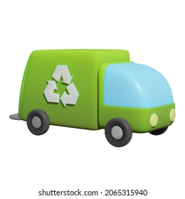 3D Illustration Or 3D Render Object Of Pickup Trash