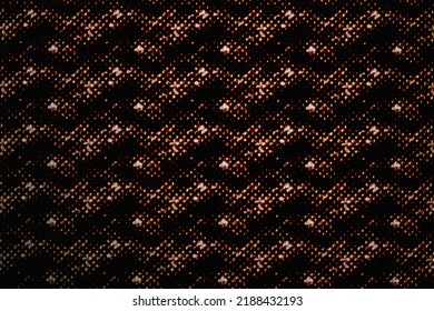 3D Illustration, 3D Rendering Close Up Texture Of Black And Yellow Lizard Skin Seamless Texture Background Back Drop