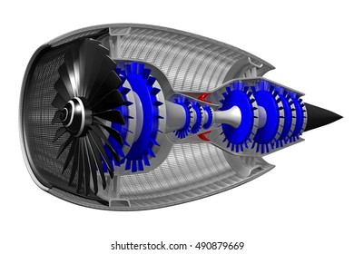 185 Cross Section Jet Engine Images, Stock Photos & Vectors | Shutterstock