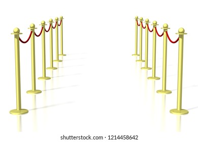 3D Illustration/ 3D Rendering - VIP Section Entrance